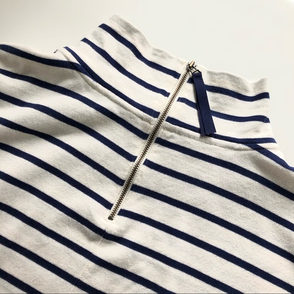 Vineyard Vines Striped Funnelneck Cotton Dress - Picture 8 of 10